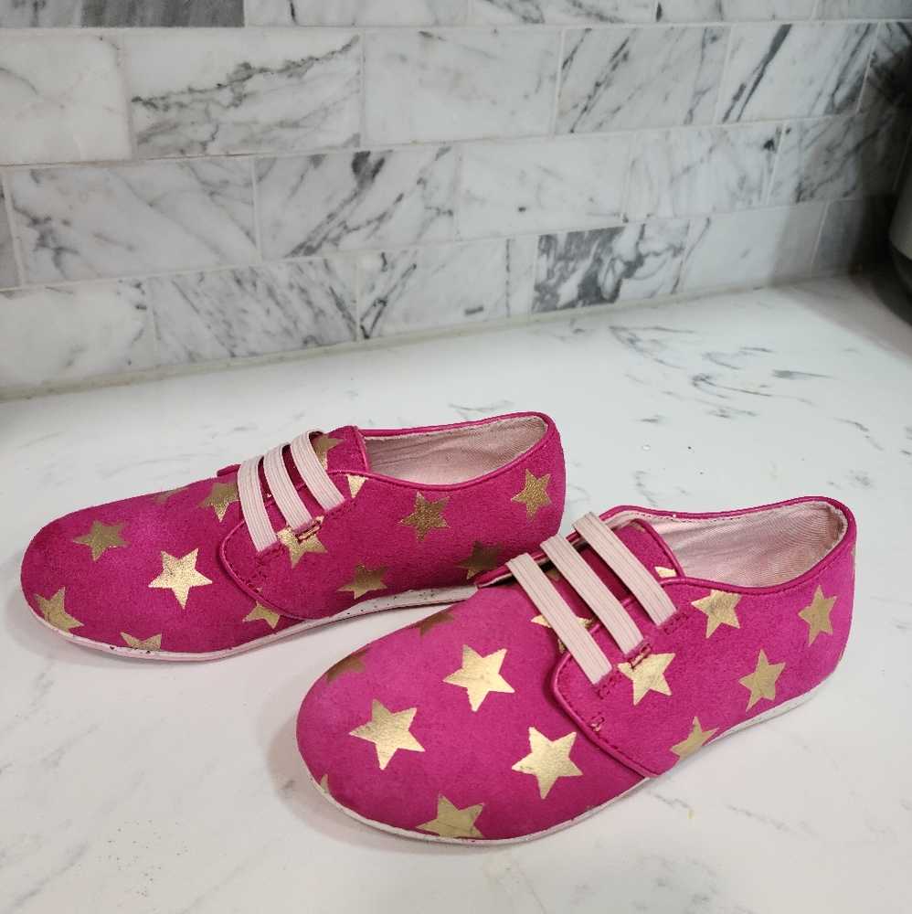 EMU Australia Starry Night Fushia Pink Gold Star shoes - Picture 3 of 5
